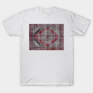 Old red and gray carpet T-Shirt